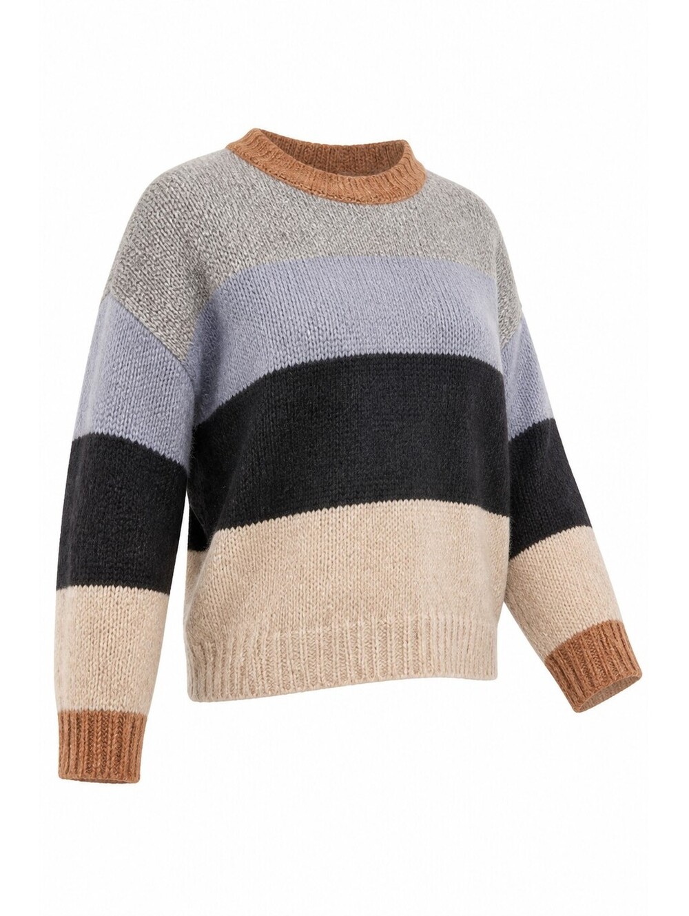 Fashion Nova Women's Striped Pullover Sweater M/L